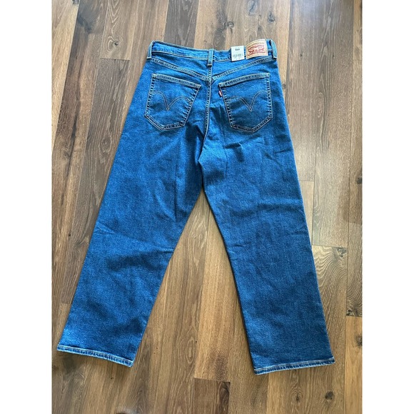 NEW Levi's  Premium RIBCAGE STRAIGHT ANKLE JEANS Sz 31 x 27 - Picture 8 of 10